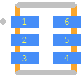 TCS34725FN - ams OSRAM PCB footprint - Other - Other - FN_1