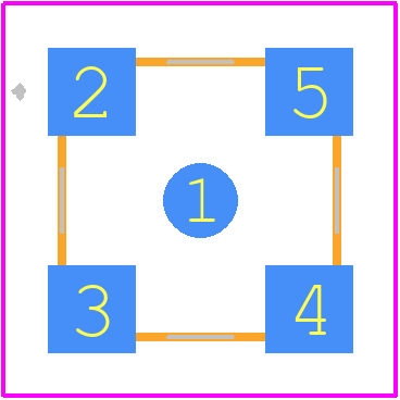 R114424000 - Radiall PCB footprint - Other - Other - R114424000-2