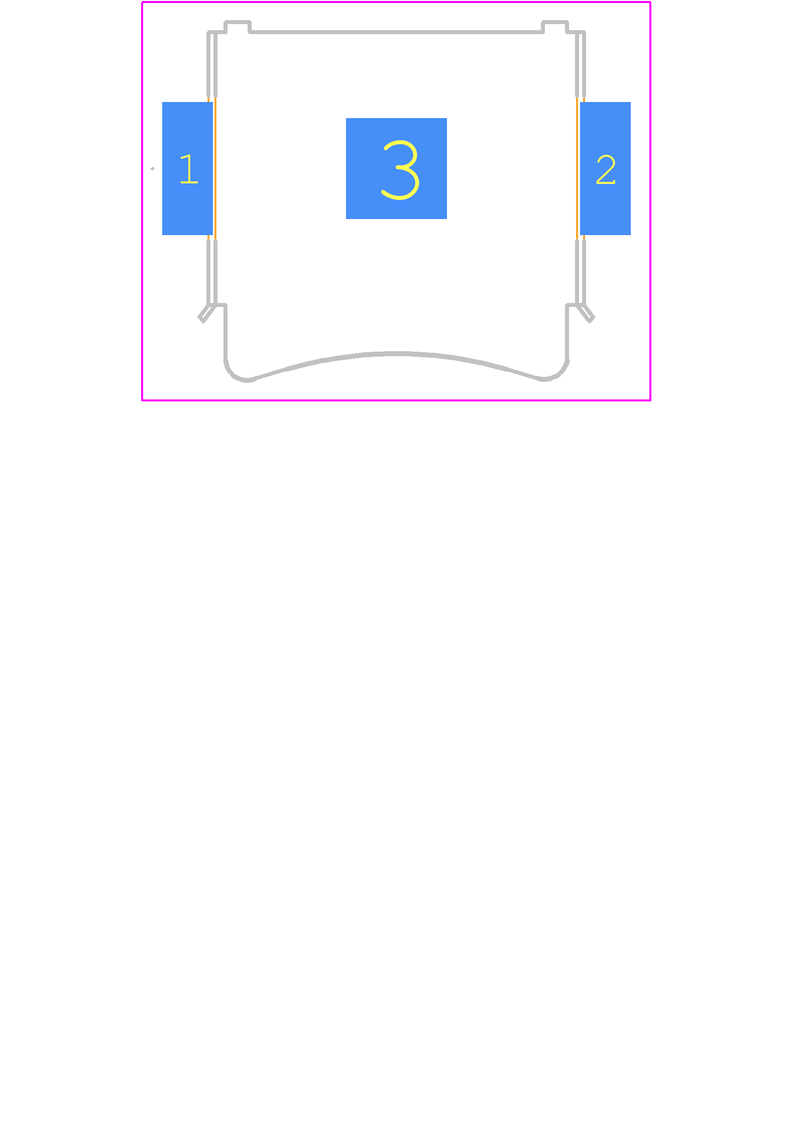 BHX1-1620-SM - Memory Protection Devices PCB footprint - Other - Other - BHX1-1620-SM-2