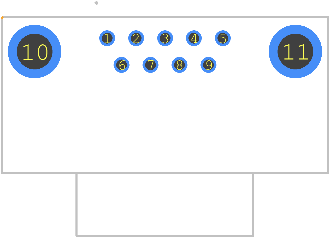 09651626812 - HARTING PCB footprint - Other - Other - 09651626812