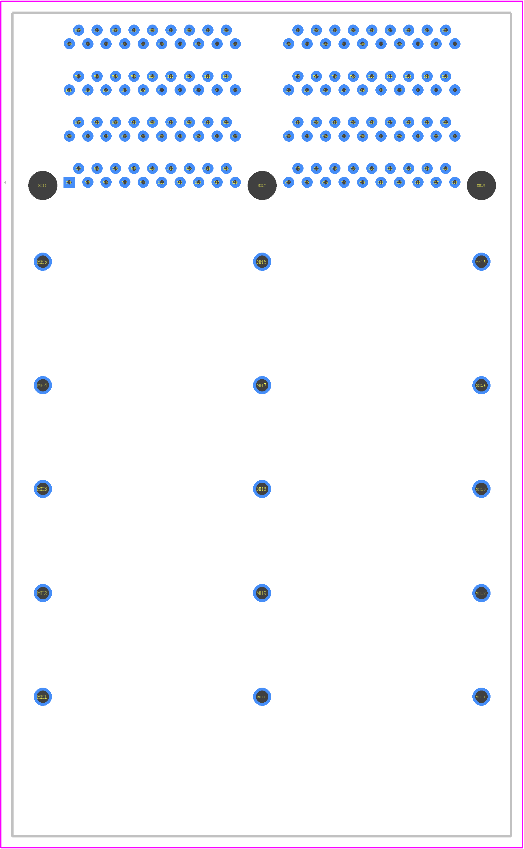 2214574-4 - TE Connectivity PCB footprint - Other - Other - 2214574-4-6