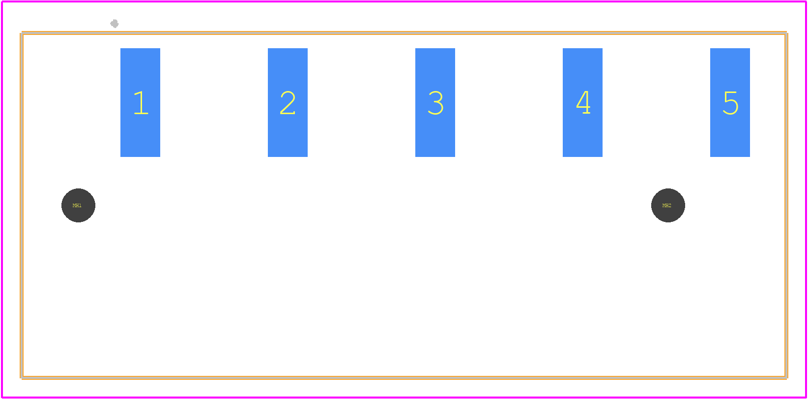 1883174 - Phoenix Contact PCB footprint - Other - Other - 1883174-2