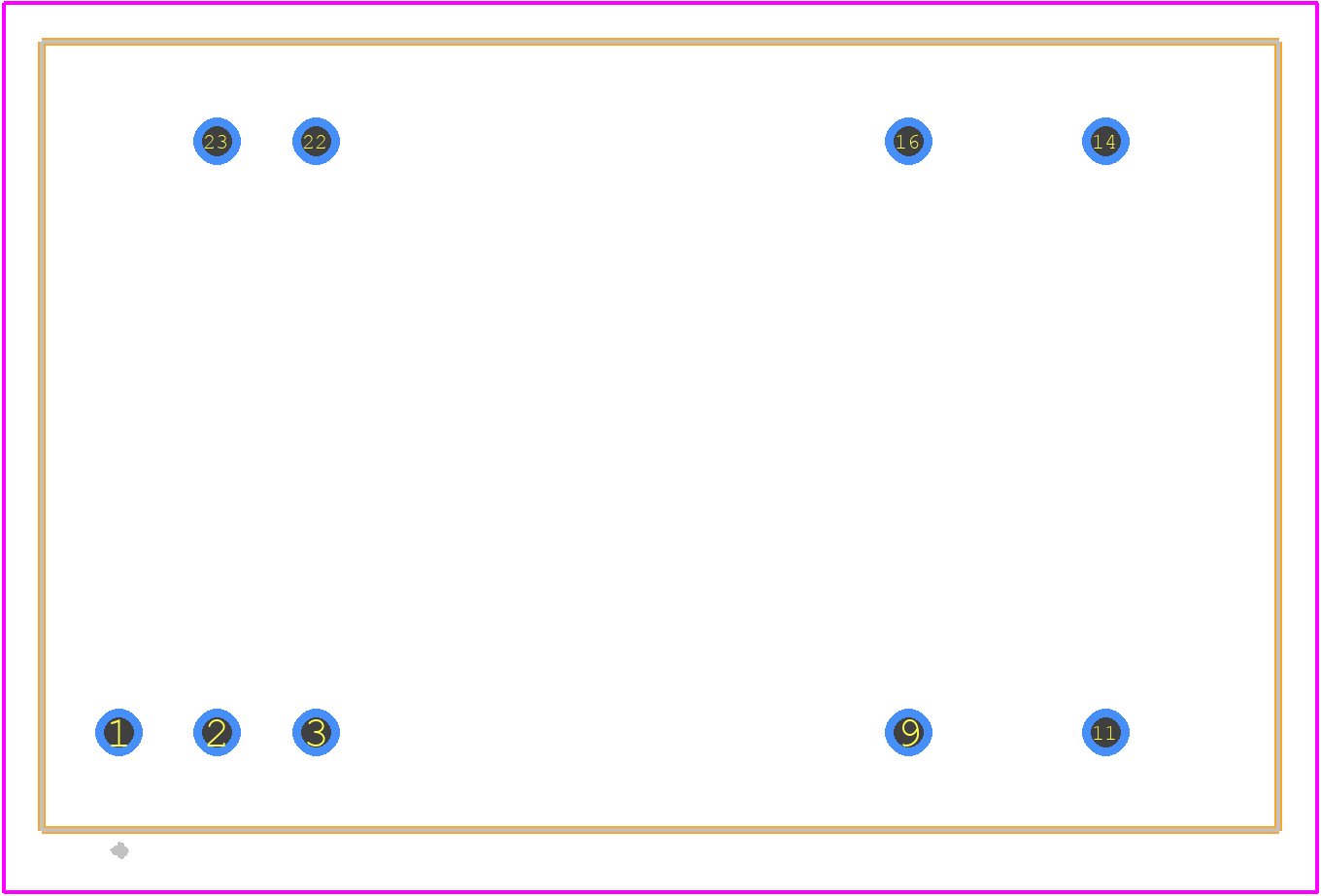 THD 10-2423 - Traco Power PCB footprint - Other - Other - THD 10WIN