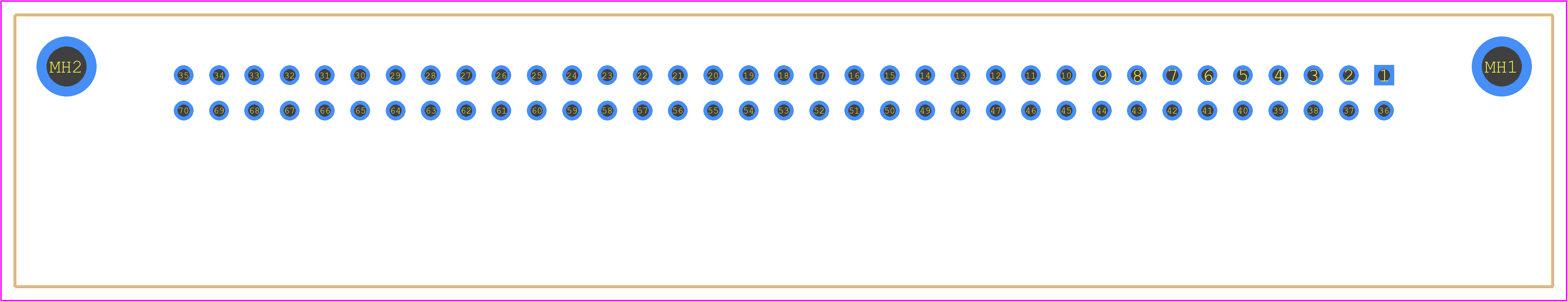 531722-5 - TE Connectivity PCB footprint - Other - Other - 531722-5-1