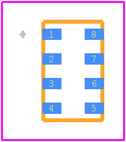 MPL115A2 - NXP PCB footprint - Other - Other - MPL115A2-1