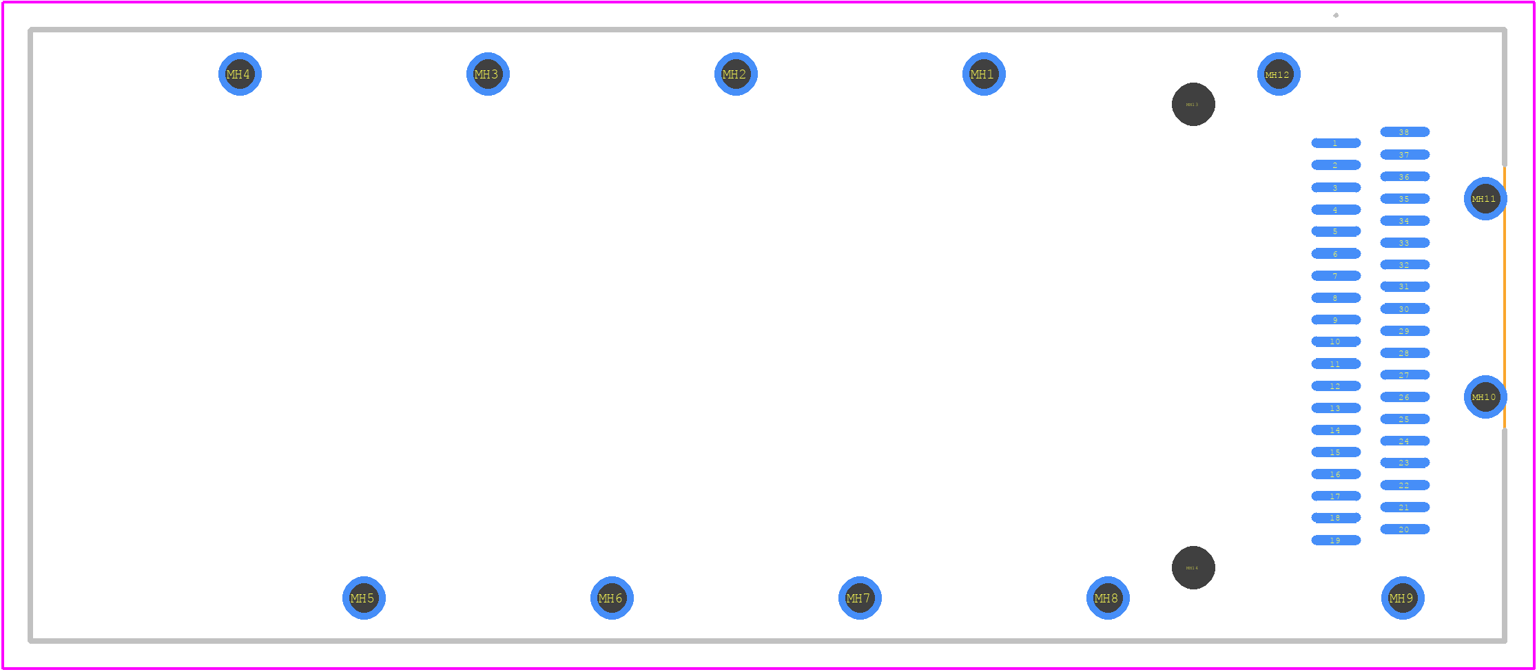 1888781-1 - TE Connectivity PCB footprint - Other - Other - 1888781-1-2