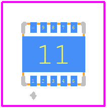 STEF12PUR - STMicroelectronics PCB footprint - Other - Other - STEF12PUR
