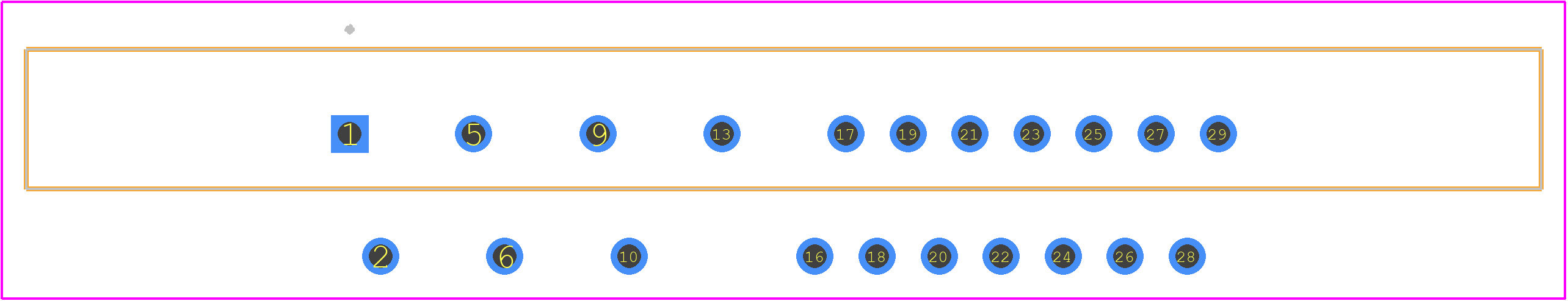 STK554U362C-E - onsemi PCB footprint - Other - Other - SIP29 62x21.8FP−1 CASE 127EZ ISSUE O
