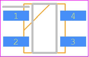 B6S-G - Comchip Technology PCB footprint - Small Outline Packages - Small Outline Packages - MBS_1