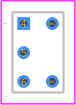 G12AP - NKK Switches PCB footprint - Other - Other - G12AP-2