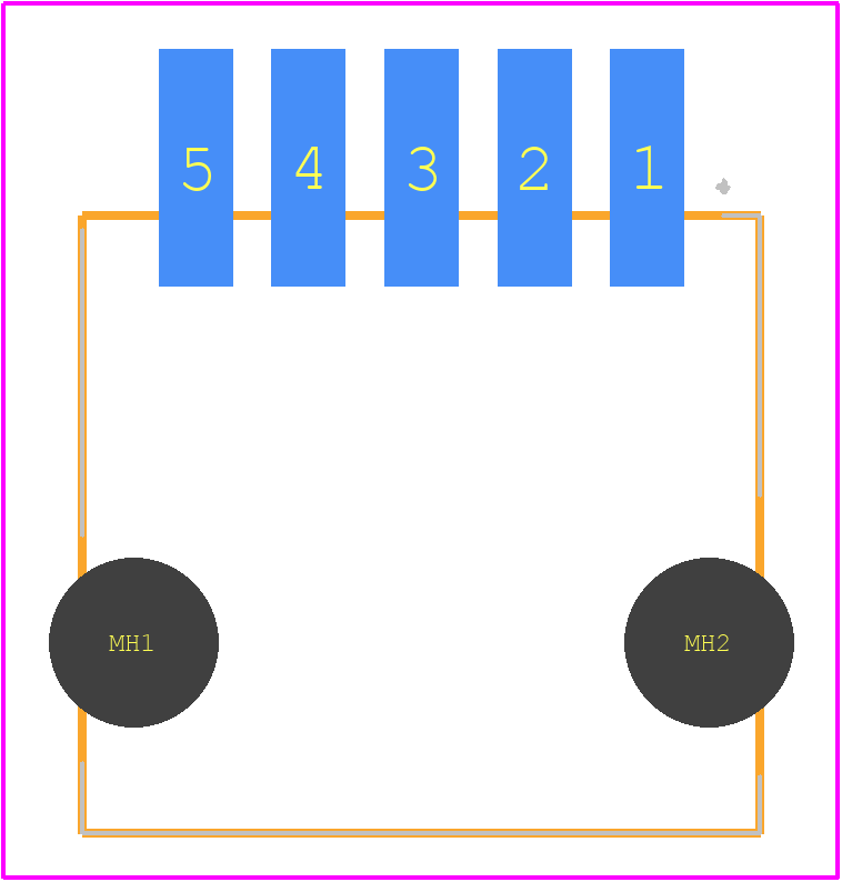 15-91-6059 - Molex PCB footprint - Other - Other - 15-91-6059-2