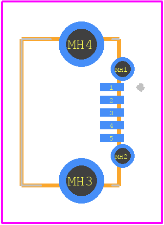 UJ2-MIBH2-4-SMT-TR - CUI Devices PCB footprint - Other - Other - UJ2-MIBH2-4-SMT-TR_1
