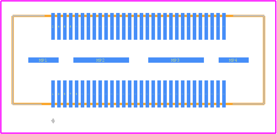 QSH-030-01-F-D - SAMTEC PCB footprint - Other - Other - QSH-030-01-F-D-2