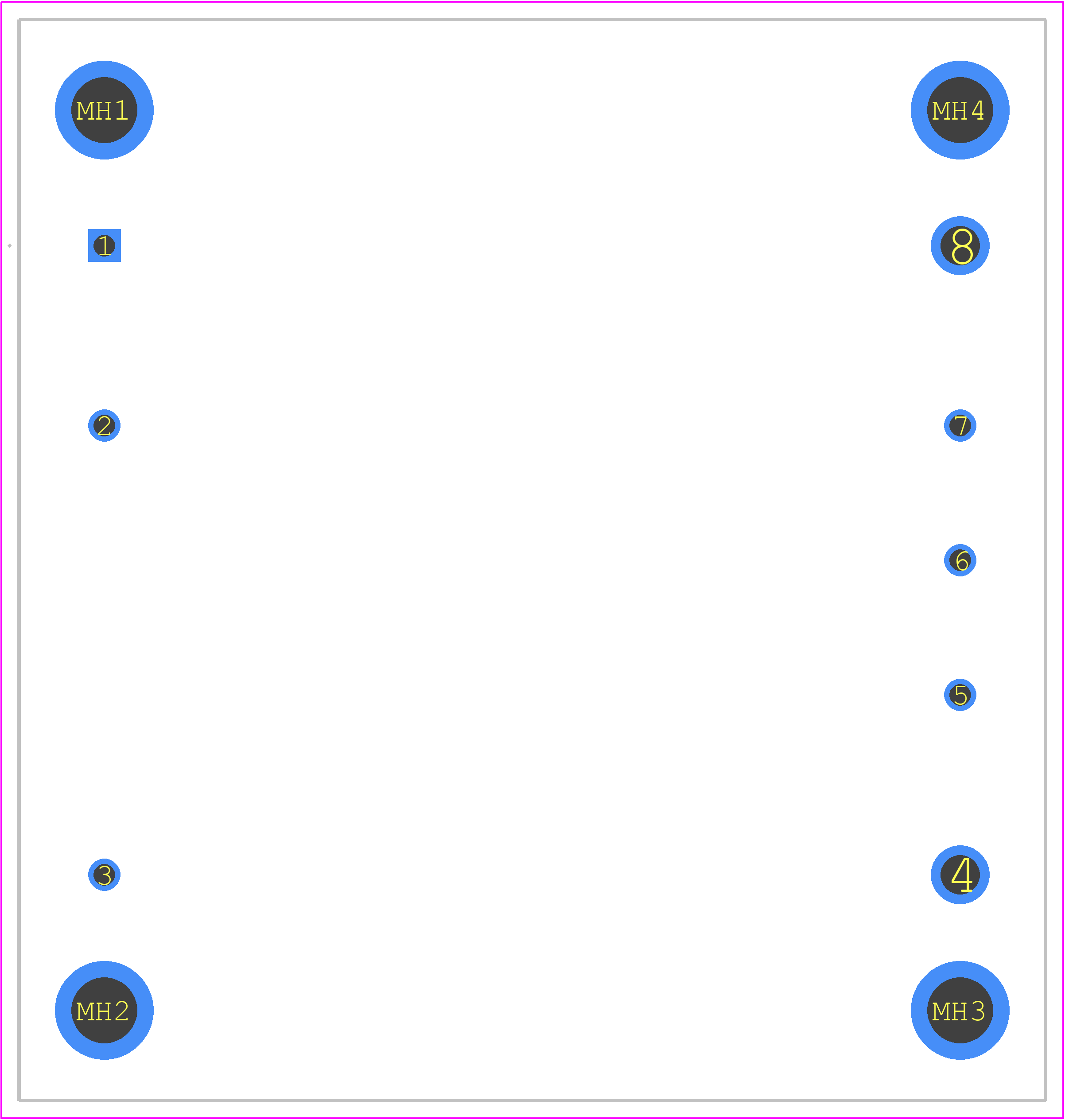 QHL300300S12 - XP POWER PCB footprint - Other - Other - QHL300300S12-1