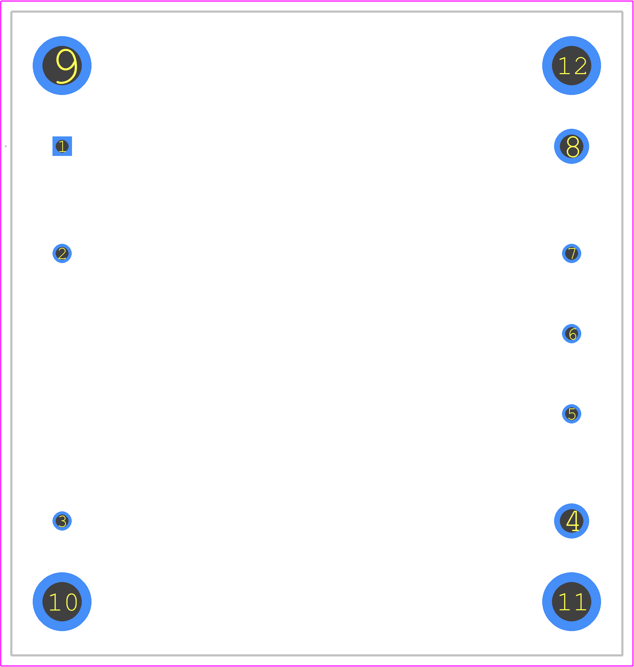 QHL300300S24 - XP POWER PCB footprint - Other - Other - QHL300300S24-1
