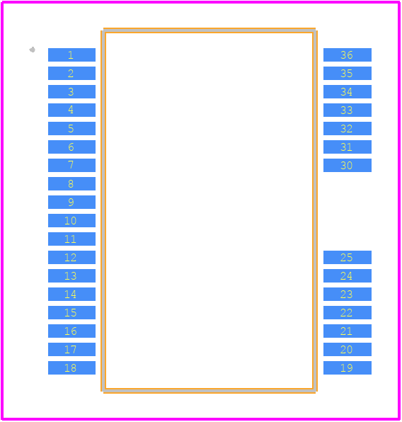 2ED020I12F2XUMA1 - Infineon PCB footprint - Other - Other - 2ED020I12F2XUMA1-3
