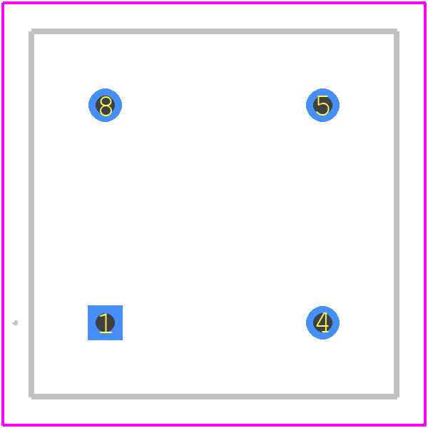 5H8ET-8.000 - MERCURY PCB footprint - Other - Other - 5H8ET-8.000-1