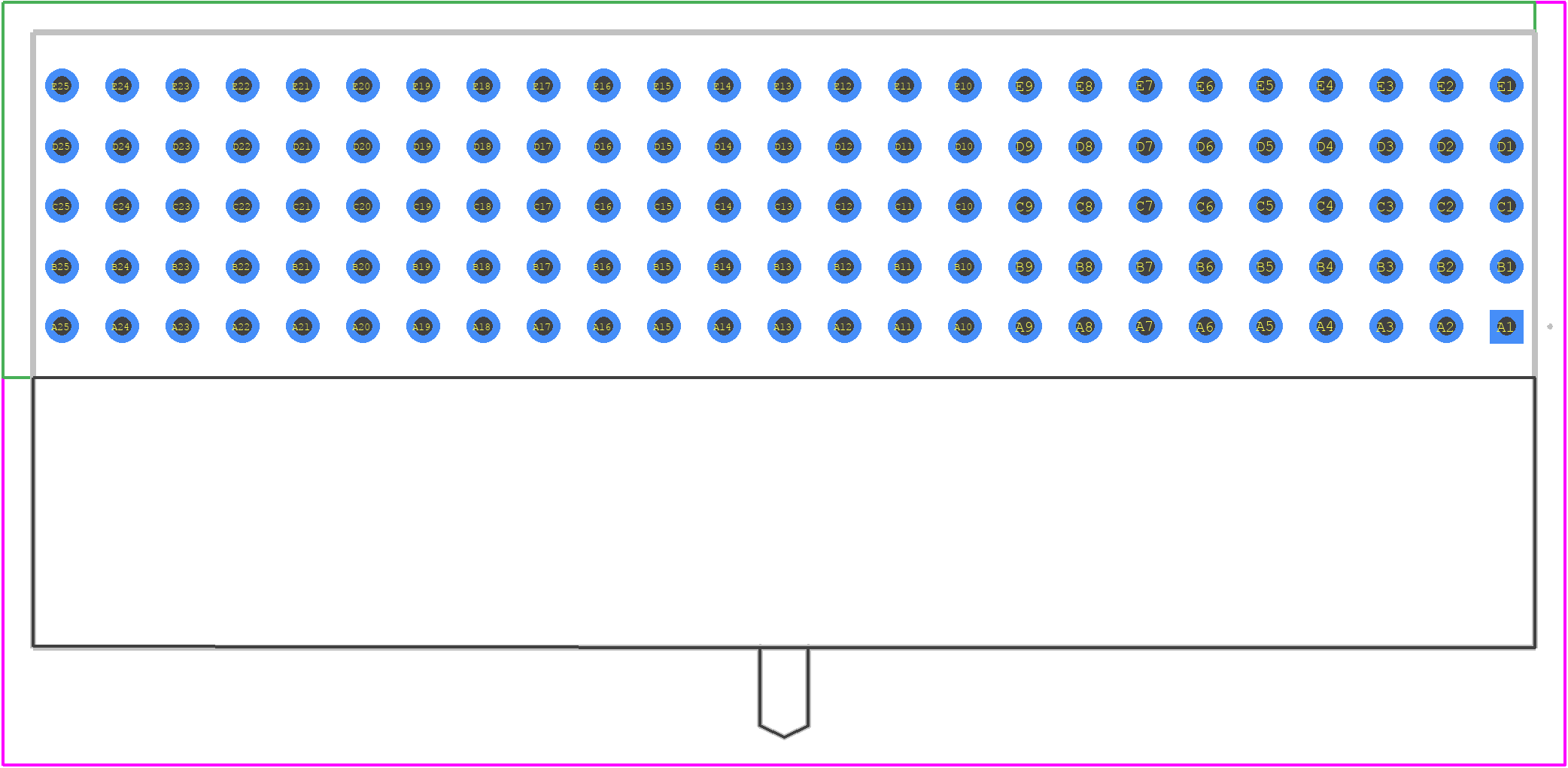 17351252101 - HARTING PCB footprint - Other - Other - 17351252101