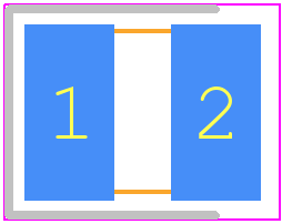1SMB20AT3G - onsemi PCB footprint - Diodes Chip - Diodes Chip - SMB CASE 403A−03 ISSUE H