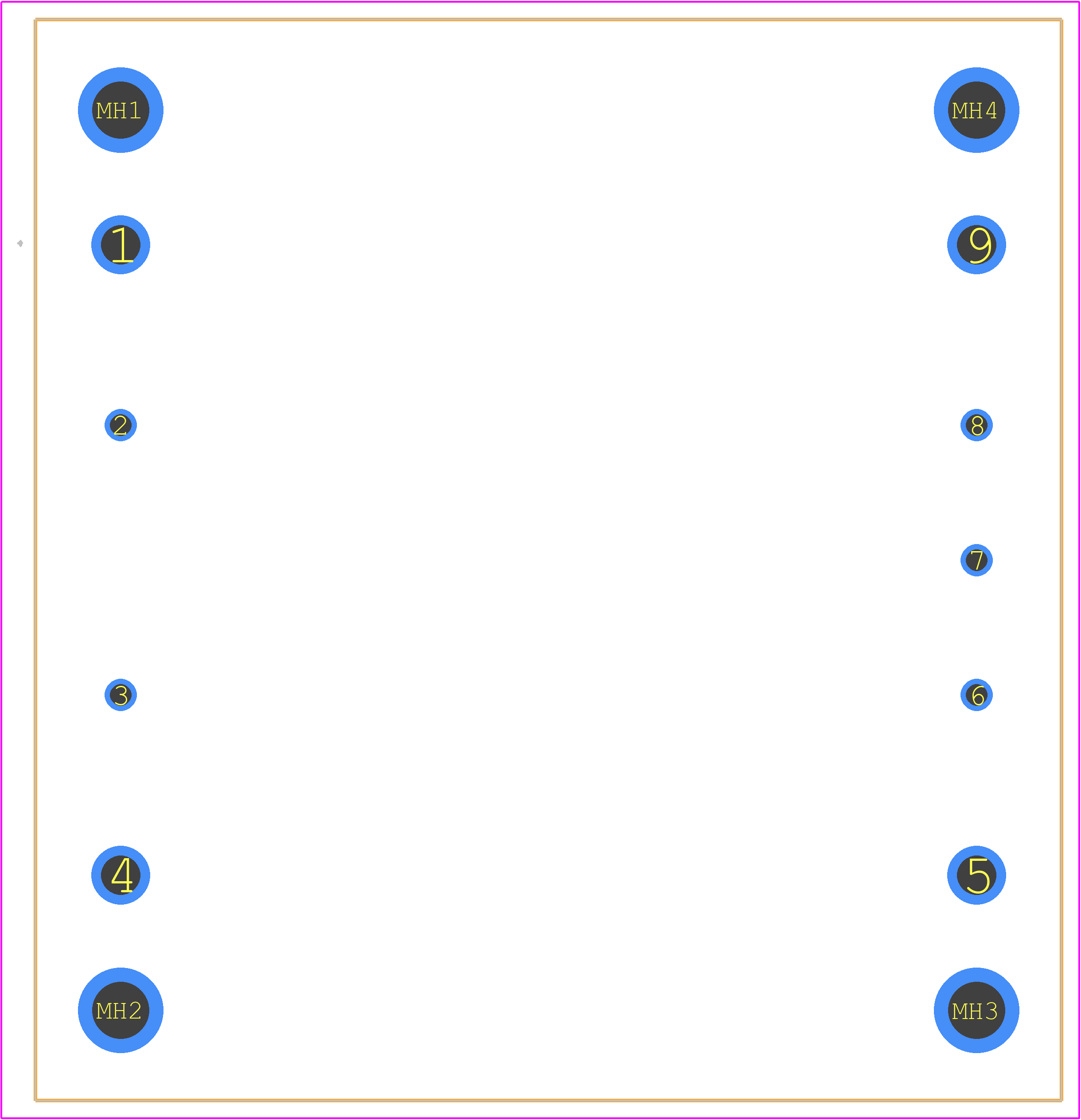 CHB350-24S28 - Cincon PCB footprint - Other - Other - CHB350-24S28-4