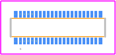 DF40C-40DP-0.4V(51) - Hirose PCB footprint - Other - Other - DF40C-40DP-0.4V(51)-1
