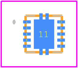 TPS61201DRCR - Texas Instruments PCB footprint - Other - Other - TPS61201DRCR-3