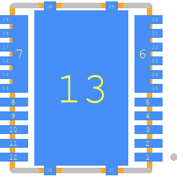 CSD95472Q5MC - Texas Instruments PCB footprint - Other - Other - CSD95472Q5MC