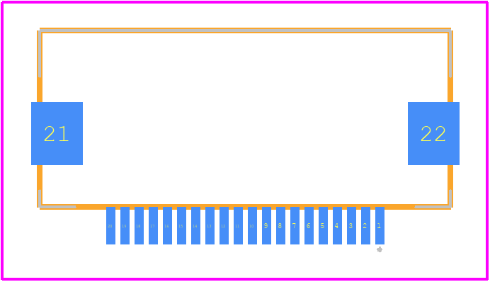FH12A-20S-0.5SH(55) - Hirose PCB footprint - Other - Other - FH12A-20S-0.5SH(55)-1