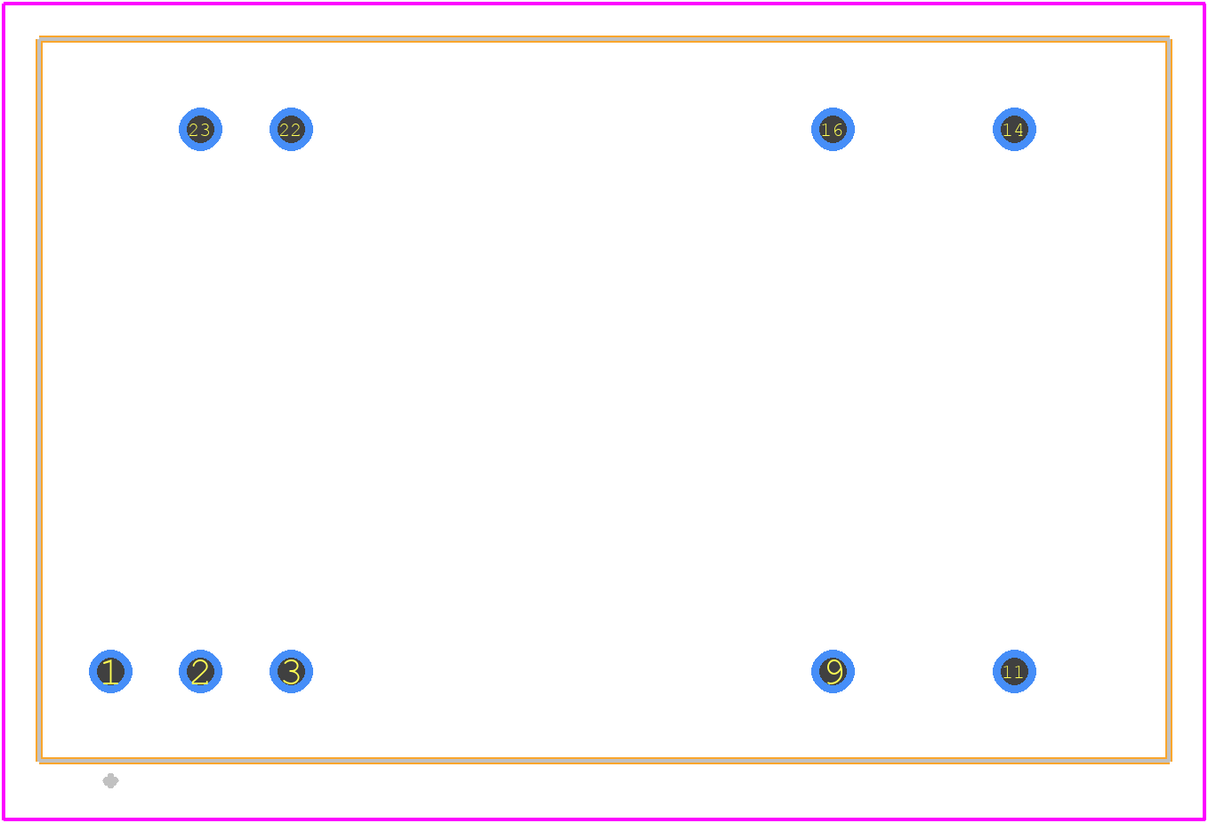 JCG1224S05 - XP POWER PCB footprint - Other - Other - JCG_1