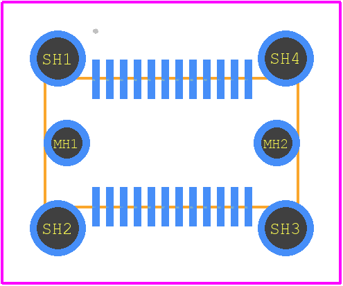 USB-C31-S-VT-CS4-BK-PP-T/R - Adam Tech PCB footprint - Other - Other - USB-C31-S-VT-CS4-BK-PP-T/R-3