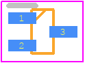 BAT54T-7-F - Diodes Incorporated PCB footprint - SOT23 (3-Pin) - SOT23 (3-Pin) - BAT54T-7-F