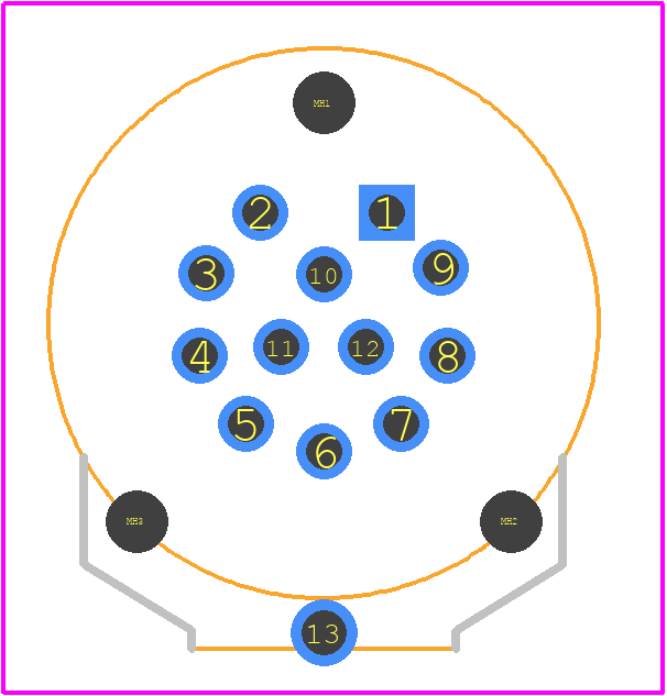 1442065 - Phoenix Contact PCB footprint - Other - Other - 1442065