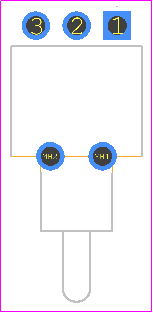 7107MHA2BE - LITTELFUSE PCB footprint - Other - Other - 7107MHA2BE-2