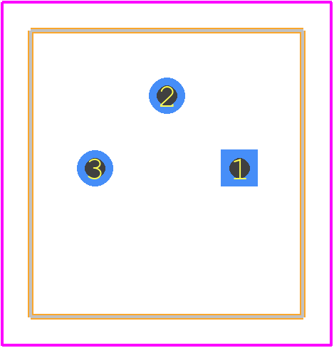 3296P-1-203LF - Bourns PCB footprint - Other - Other - 3296P-1-502LF-1