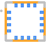 L3GD20TR - STMicroelectronics PCB footprint - Other - Other - L3GD20TR