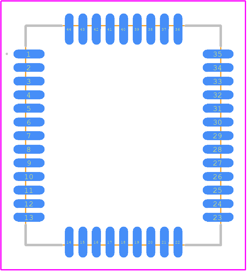 M66FB-03-STD - Quectel PCB footprint - Other - Other - M66FB-03-STD-2