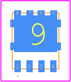 STL8N6LF6AG - STMicroelectronics PCB footprint - Other - Other - STL8N6LF6AG-2