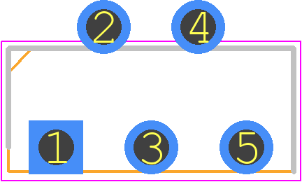 BTS442E2BKSA1 - Infineon PCB footprint - Transistor Outline, Vertical - Transistor Outline, Vertical - BTS442E2BKSA1