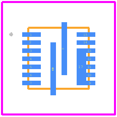 MP8774HGQ-Z - Monolithic Power Systems (MPS) PCB footprint - Other - Other - MP8774HGQ-Z-1