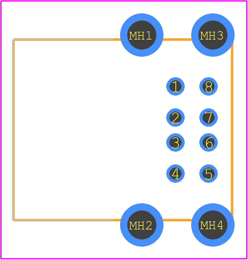 2410 03 - LUMBERG PCB footprint - Other - Other - 2410 03-1