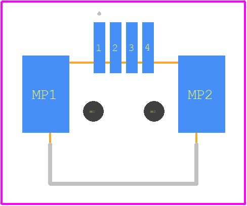 MQ172X-4PA(31) - Hirose PCB footprint - Other - Other - MQ172X-4PA(31)-1