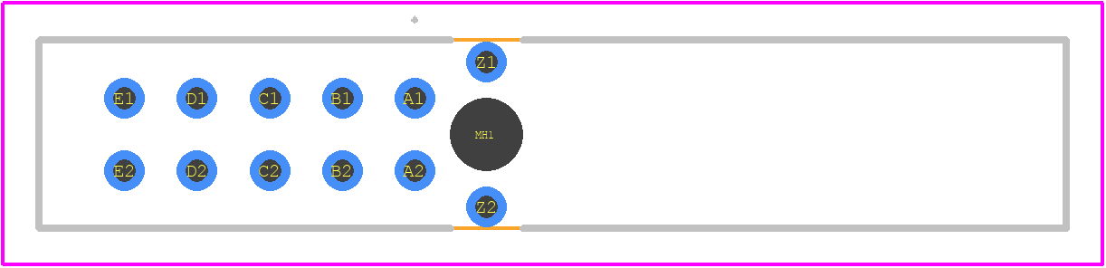 27211218004 - HARTING PCB footprint - Other - Other - 27211218004-1