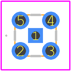 125-0801-201 - Cinch Connectivity Solutions PCB footprint - Other - Other - 125-0801-201-2