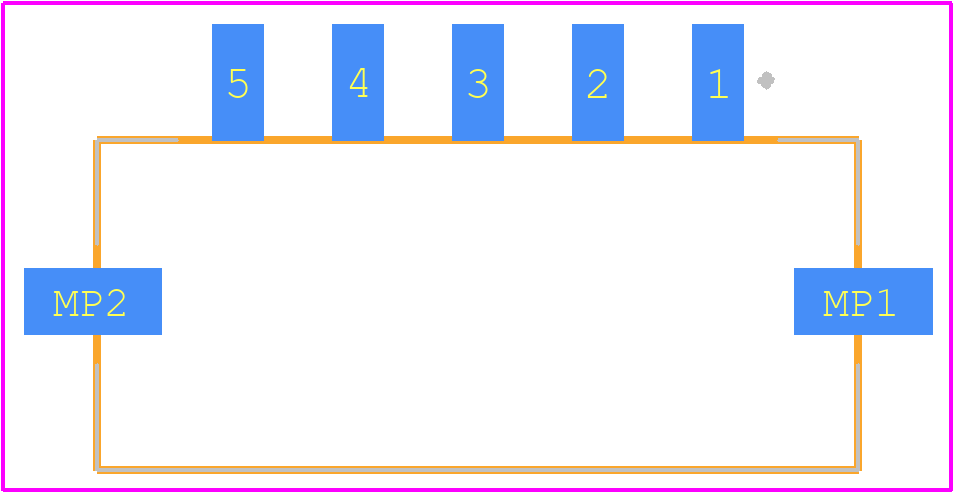 2-1445057-5 - TE Connectivity PCB footprint - Other - Other - 2-1445057-5-2