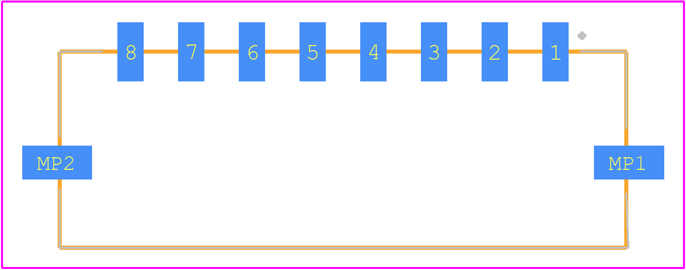 2-1445057-8 - TE Connectivity PCB footprint - Other - Other - 2-1445057-8-2