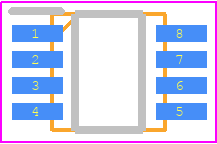 TC7W00FU - Toshiba PCB footprint - SOT23 (8-Pin) - SOT23 (8-Pin) - SSOP8-P0.65