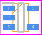 LTC1981ES5#TRMPBF - Analog Devices PCB footprint - SOT23 (5-Pin) - SOT23 (5-Pin) - S5 (SOT-23)