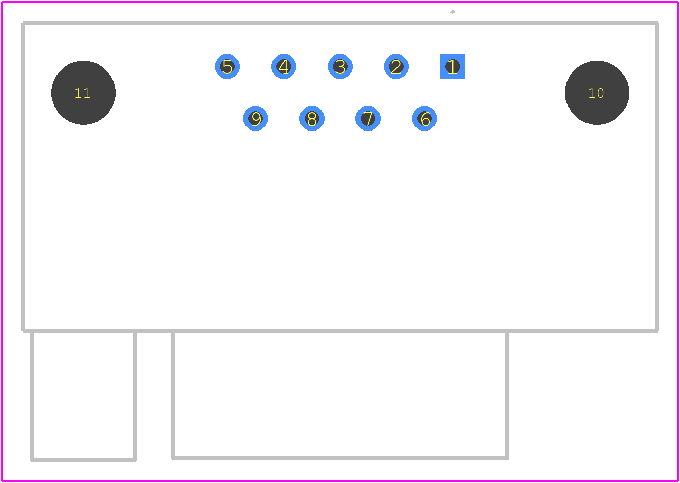 5-106505-2 - TE Connectivity PCB footprint - Other - Other - 5-106505-2-1