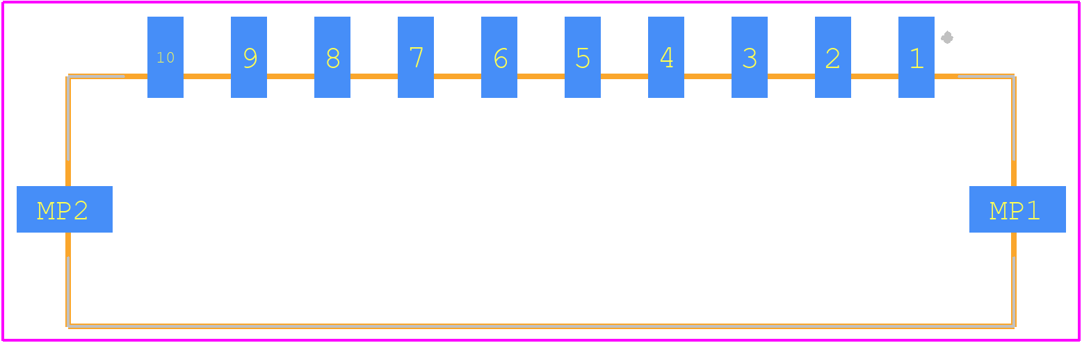 3-1445057-0 - TE Connectivity PCB footprint - Other - Other - 3-1445057-0-2