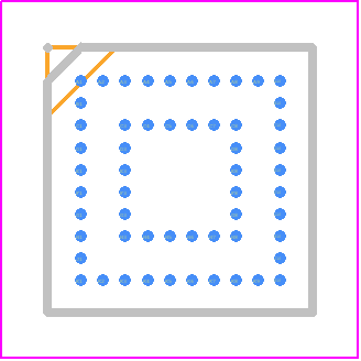 XC2C32A-6CP56C - AMD PCB footprint - BGA - BGA - BGA